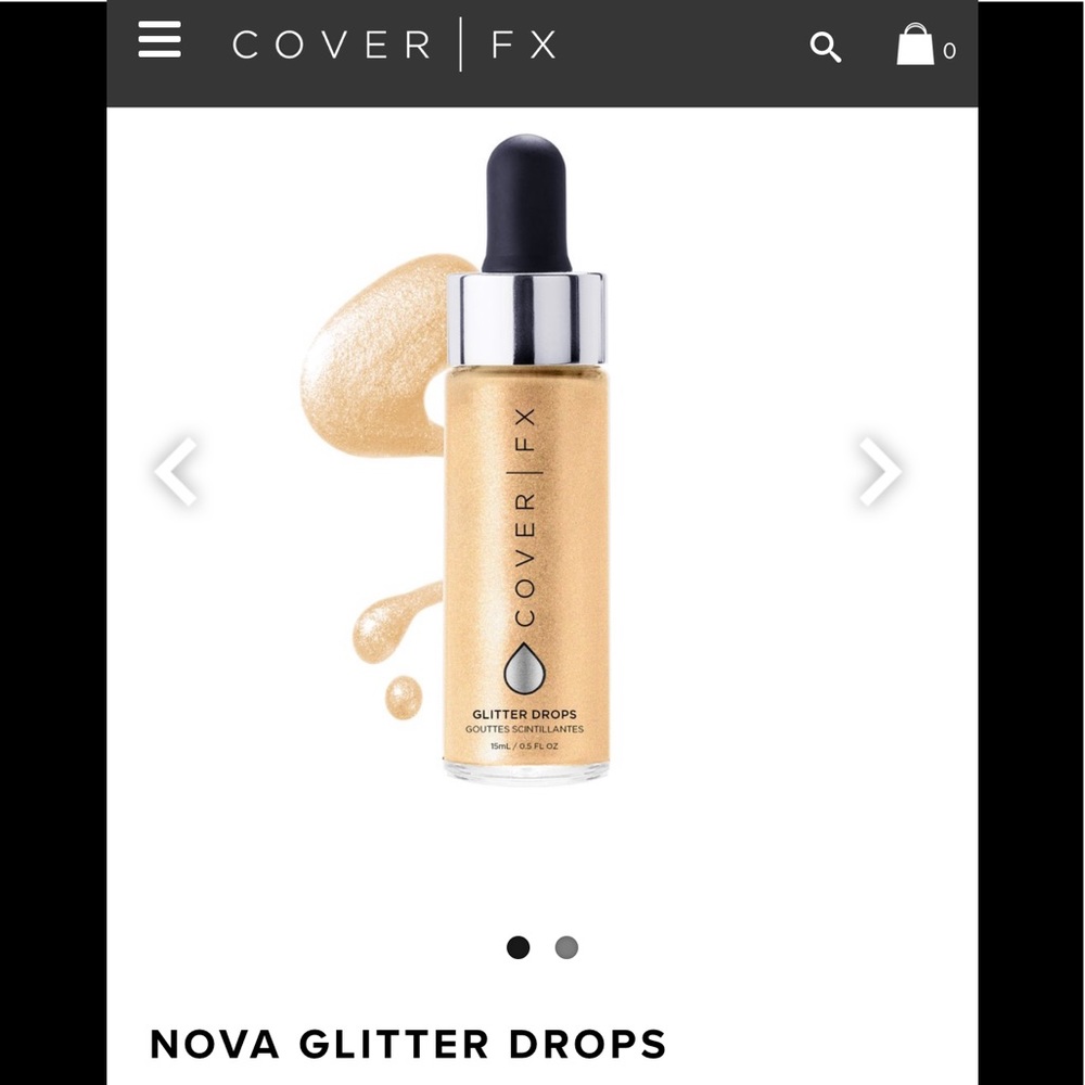 COVER FX GLITTER ✨ DROPS ☔️